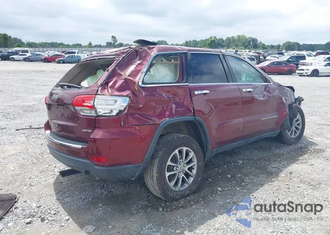 2016 Jeep Grand Cherokee Limited from USA, damaged, VIN 1C4RJEBG3GC418489